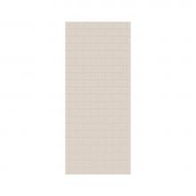 Swan MTMK8442.011 - MTMK-8442-1 42 x 84 Swanstone® Metro Subway Tile Glue up Bathtub and Shower Single Wall Panel