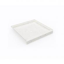 Swan SF04242MD.221 - SS-4242 42 x 42 Swanstone® Alcove Shower Pan with Center Drain Carrara