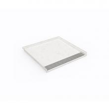 Swan ST03838.221 - STF-3838 38 x 38 Performix Alcove Shower Pan with Center Drain Carrara