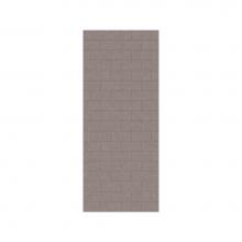 Swan MTMK7232.212 - MTMK-7232-1 32 x 72 Swanstone® Metro Subway Tile Glue up Bathtub and Shower Single Wall Panel