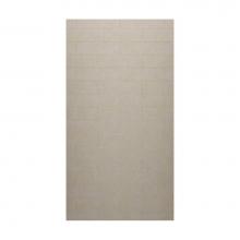 Swan MSMK7250.218 - MSMK-7250-1 50 x 72 Swanstone® Modern Subway Tile Glue up Bathtub and Shower Single Wall Pane