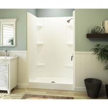 Swan VP4834CS.010 - VP4834CS 48 x 34 Veritek™ Pro Alcove Center Drain Four-Piece Shower in White