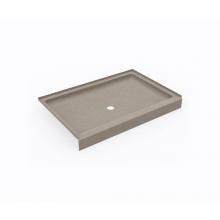 Swan SF03248MD.218 - SS-3248 32 x 48 Swanstone® Alcove Shower Pan with Center Drain Limestone