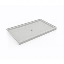 Swan SF03660MD.226 - SS-3660 36 x 60 Swanstone® Alcove Shower Pan with Center Drain Birch