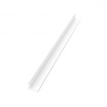 Swan ETRMKAL.010 - 96 in. Metal Edge Trim Kit in White