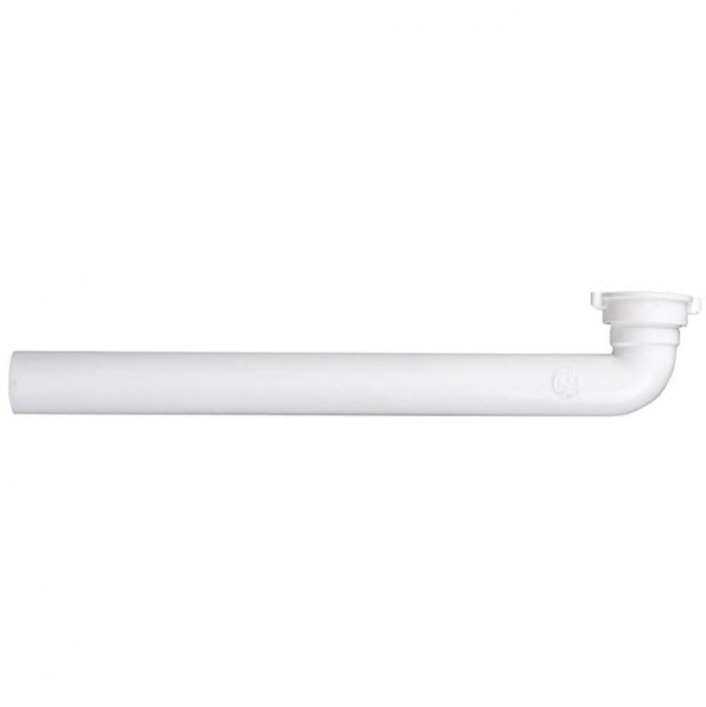 Waste Arm White Direct Connect 1-1/2 X 15 1/Bg