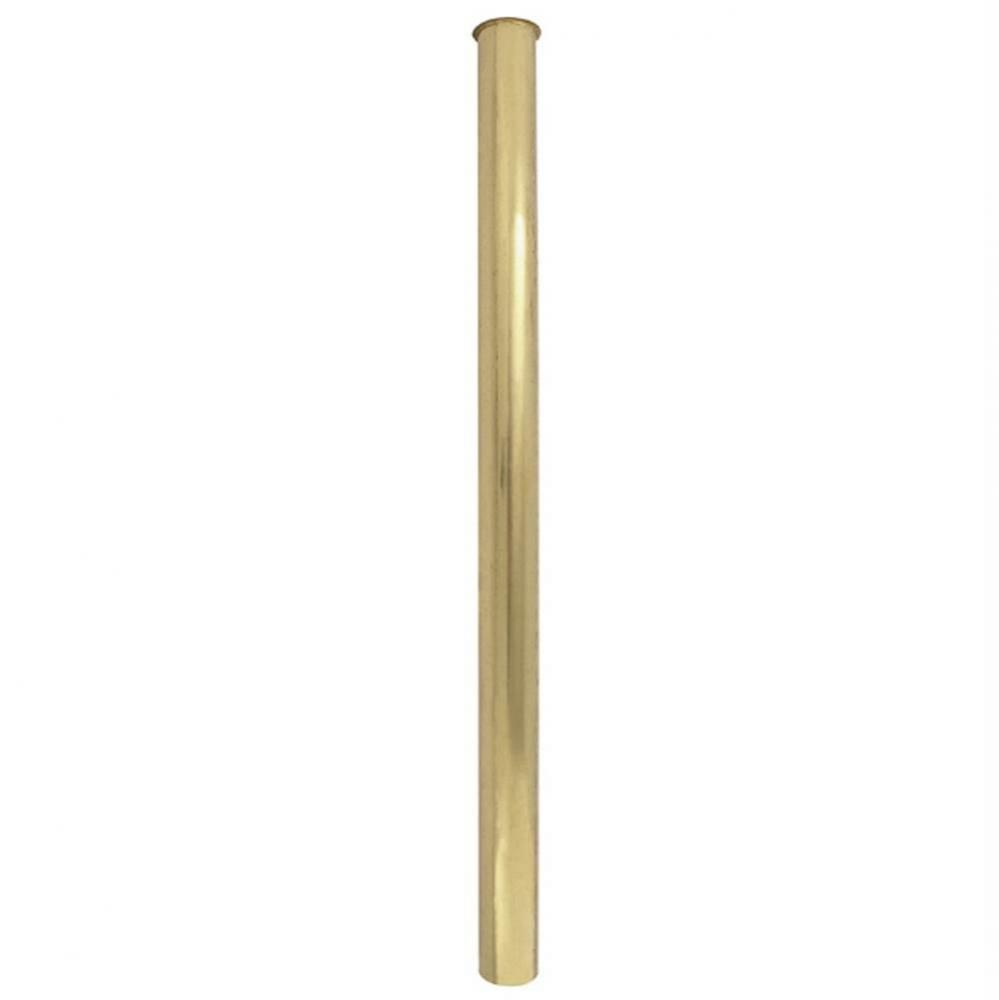 Tailpiece Flanged 1-1/2 X 24 Rough Brass 22Ga