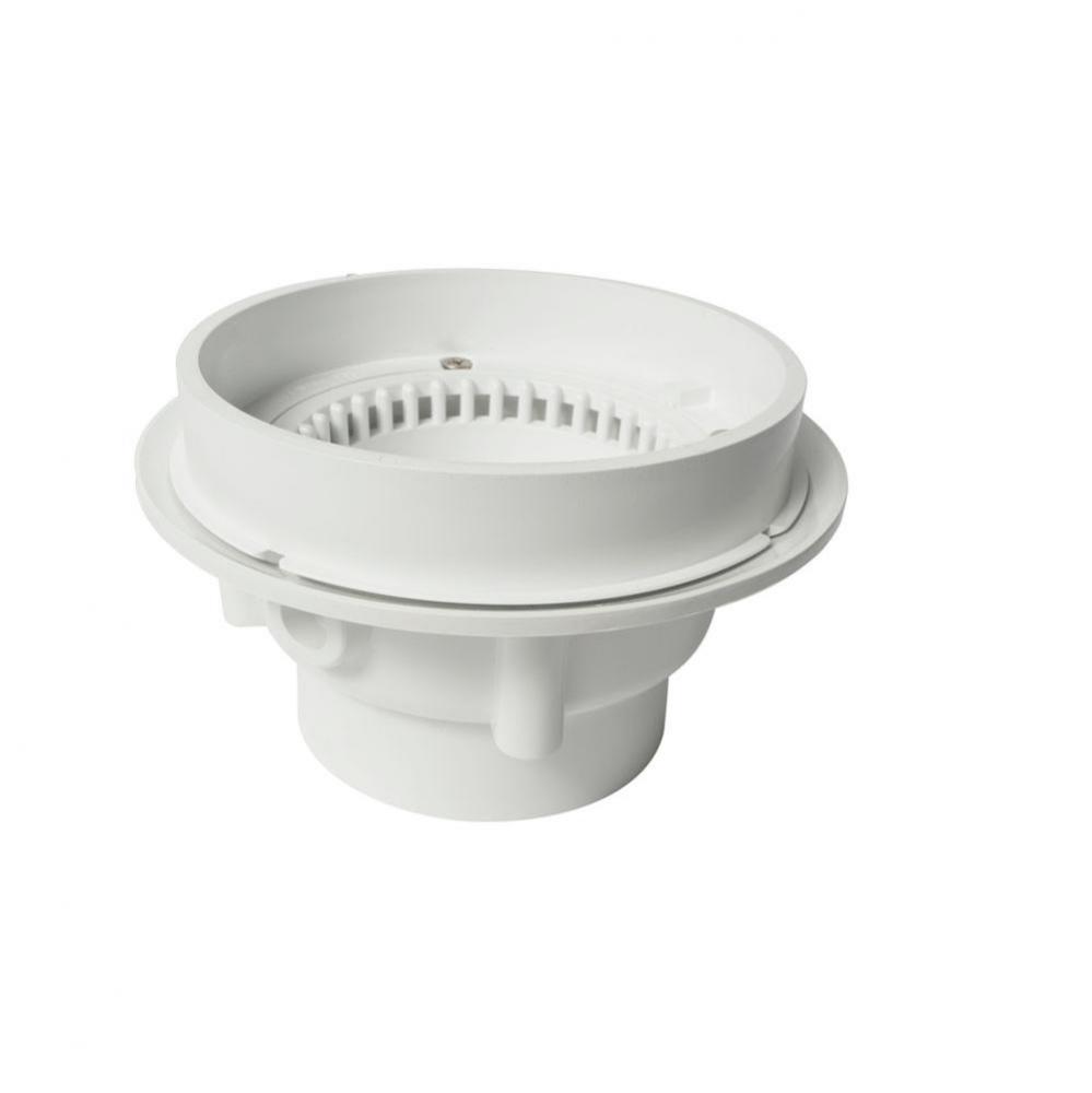 Fat Max 3 Pvc White - No Strainer