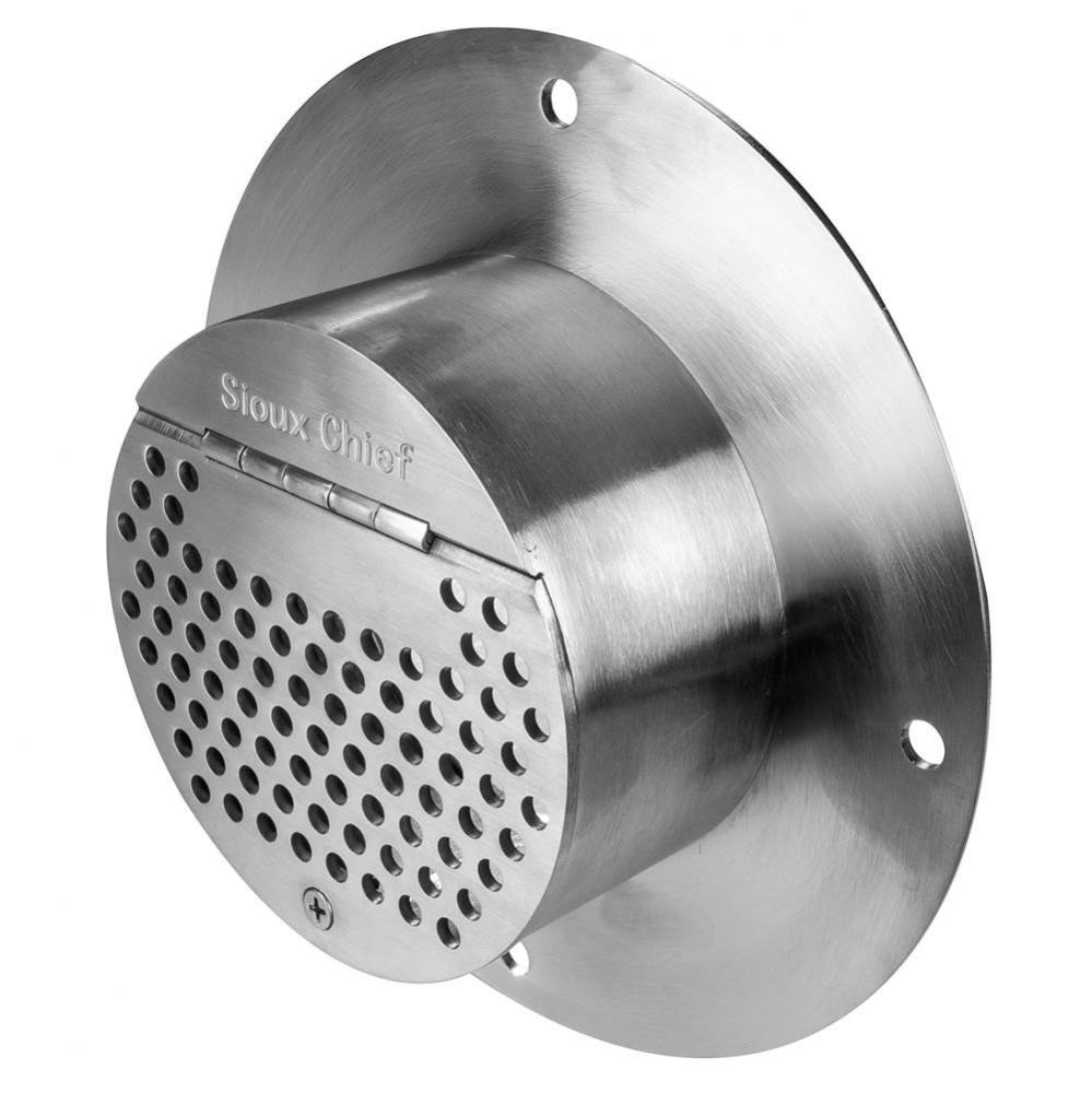 Downspout Cover - Stainless Hinged - 3In