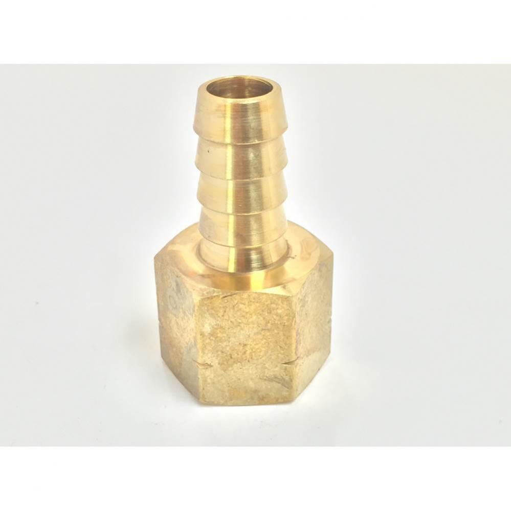 17700378 - Adapter 3/8 Barb X 1/4 Fip Brass Nl 1/Bg