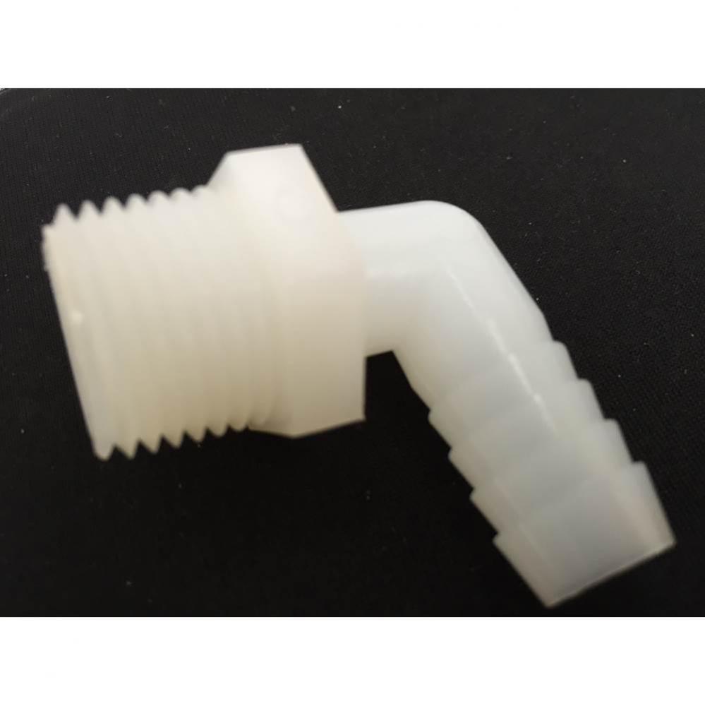 Elbow 1/2 Barb X 1/2 Mip Nylon 1/Bg