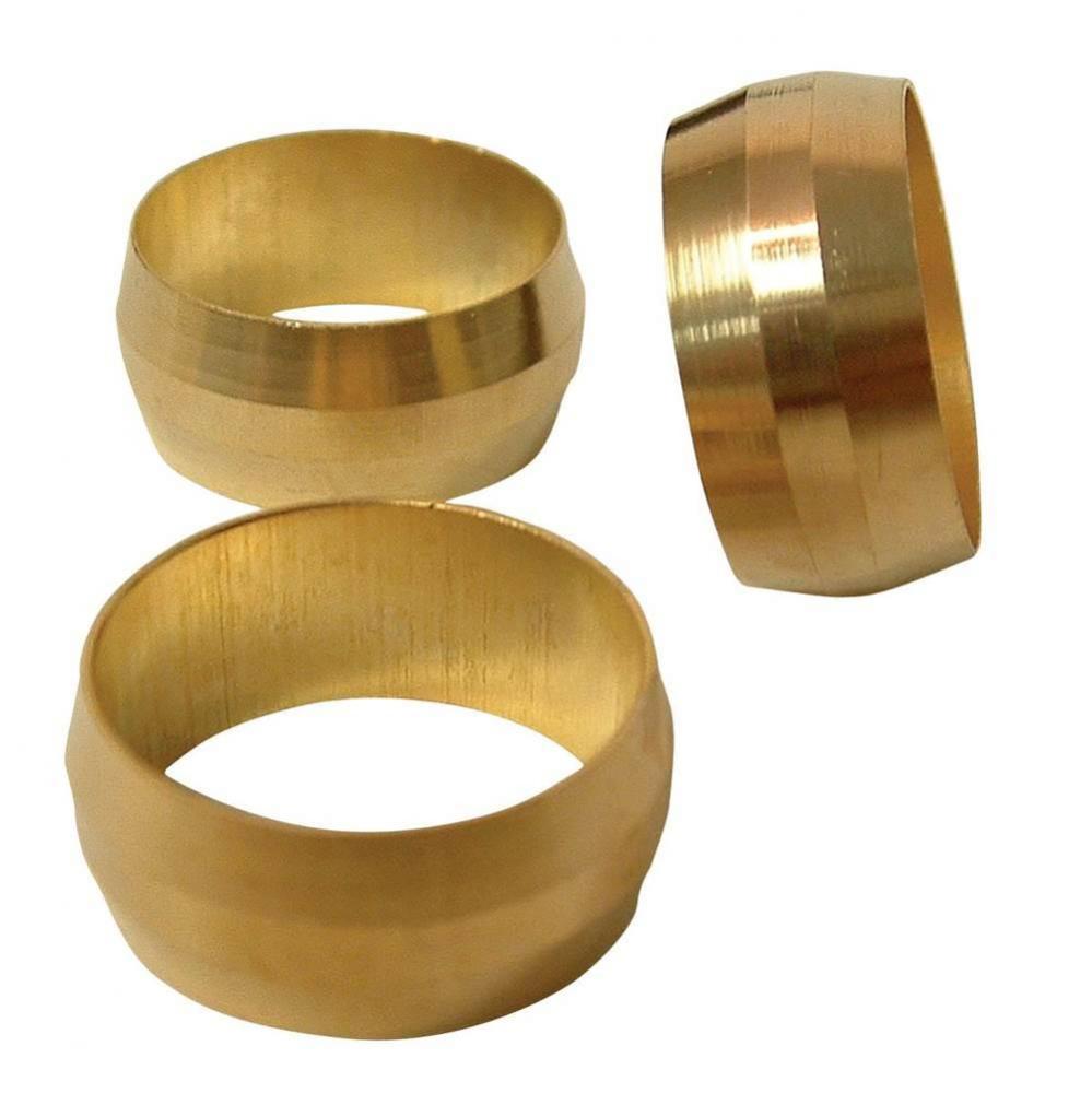 C-Ferrule 3/8 Od Comp Brass Nl 3/Bg