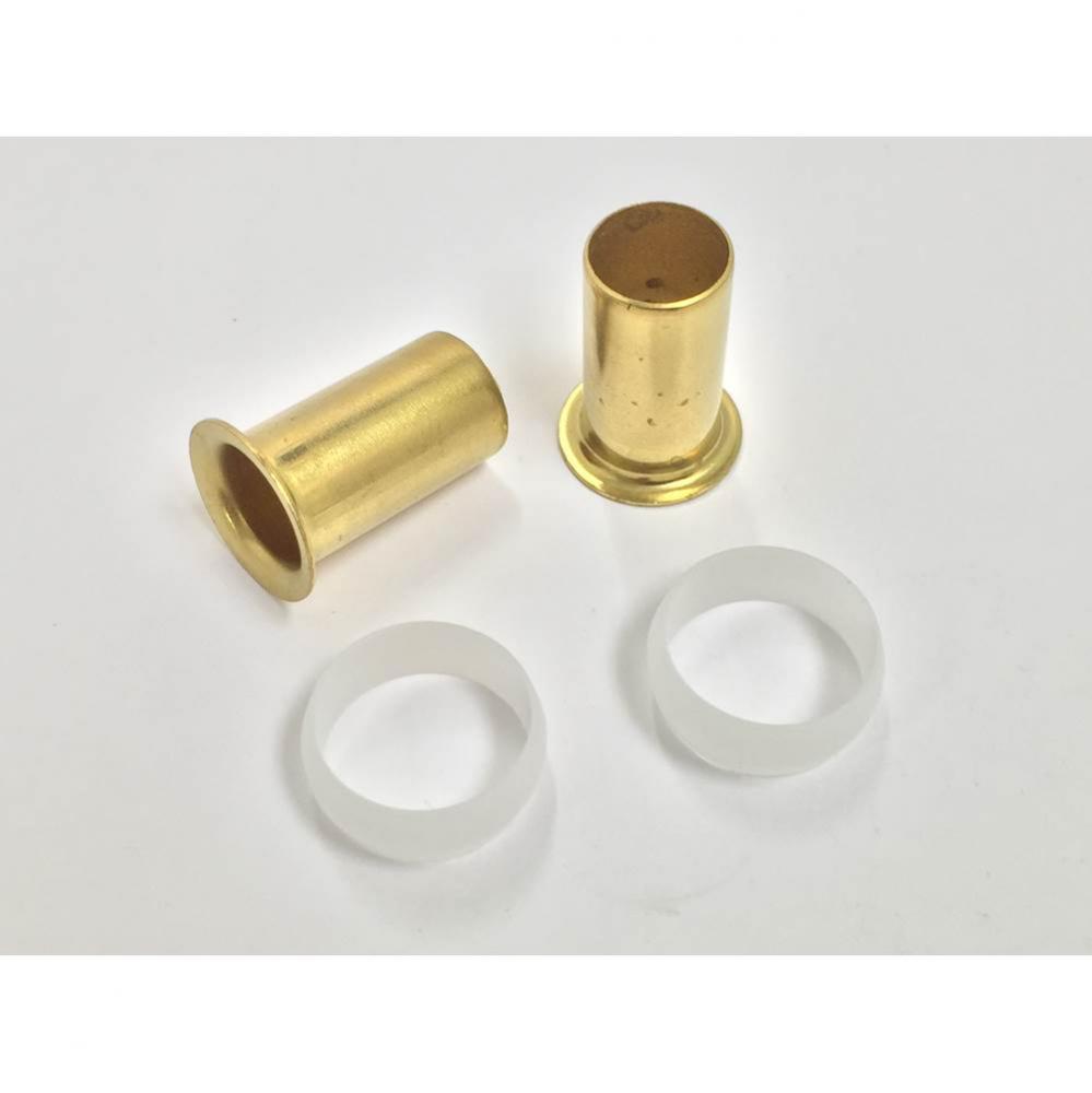 Ferrule 5/8 Od Delrin With Brass Comp 2/Bg