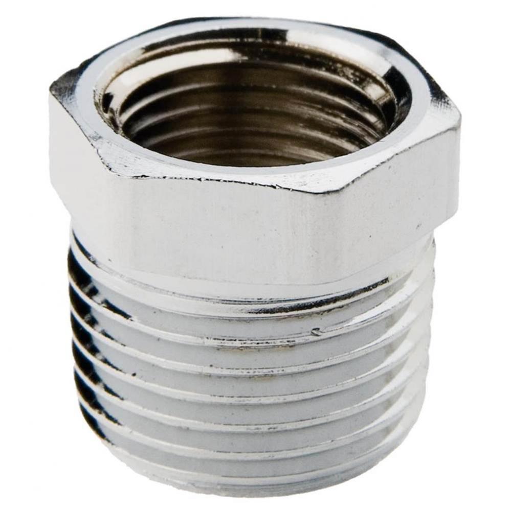 0122294 - Hex Bushing Chrome Plated Barstock 3/4 Mip X 1/2 Fip 1/Bg