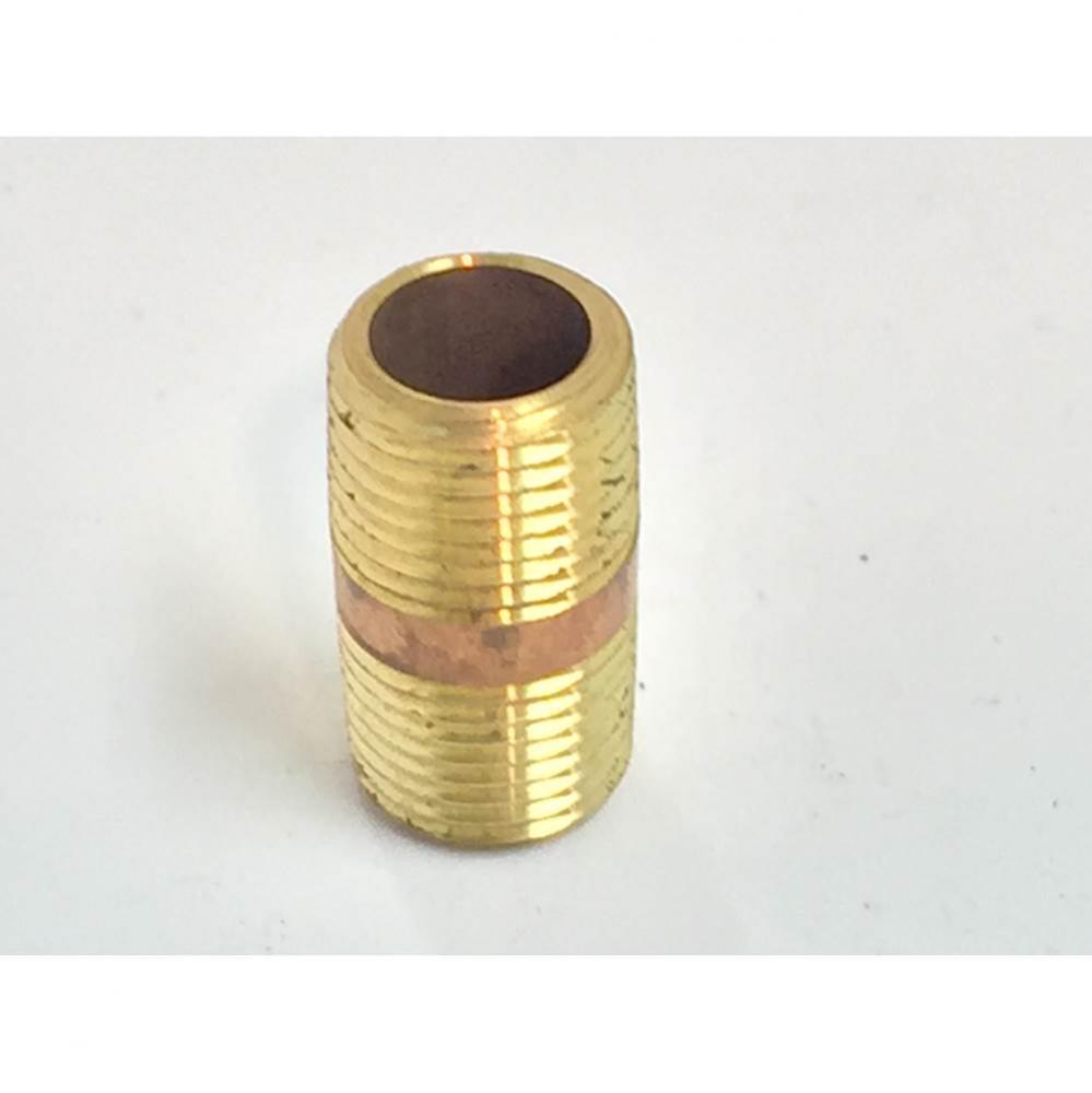 Pipe Nipple Red Brass 3/4 X 1.5 Nl 1/Bg