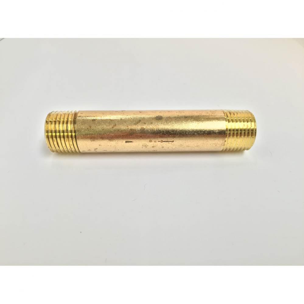 Pipe Nipple Red Brass 1/2 X 4 Nl 1/Bg