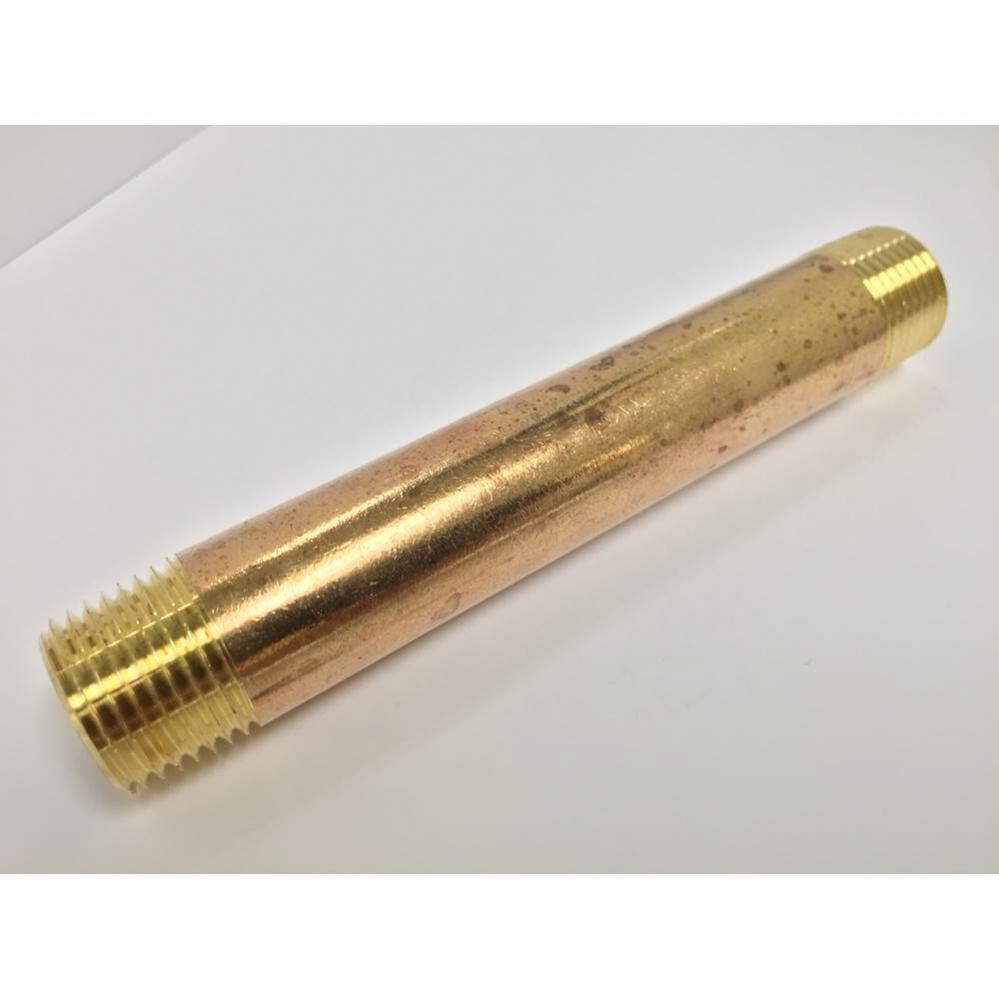 Pipe Nipple Red Brass 1/8 X 5 Nl 1/Bg