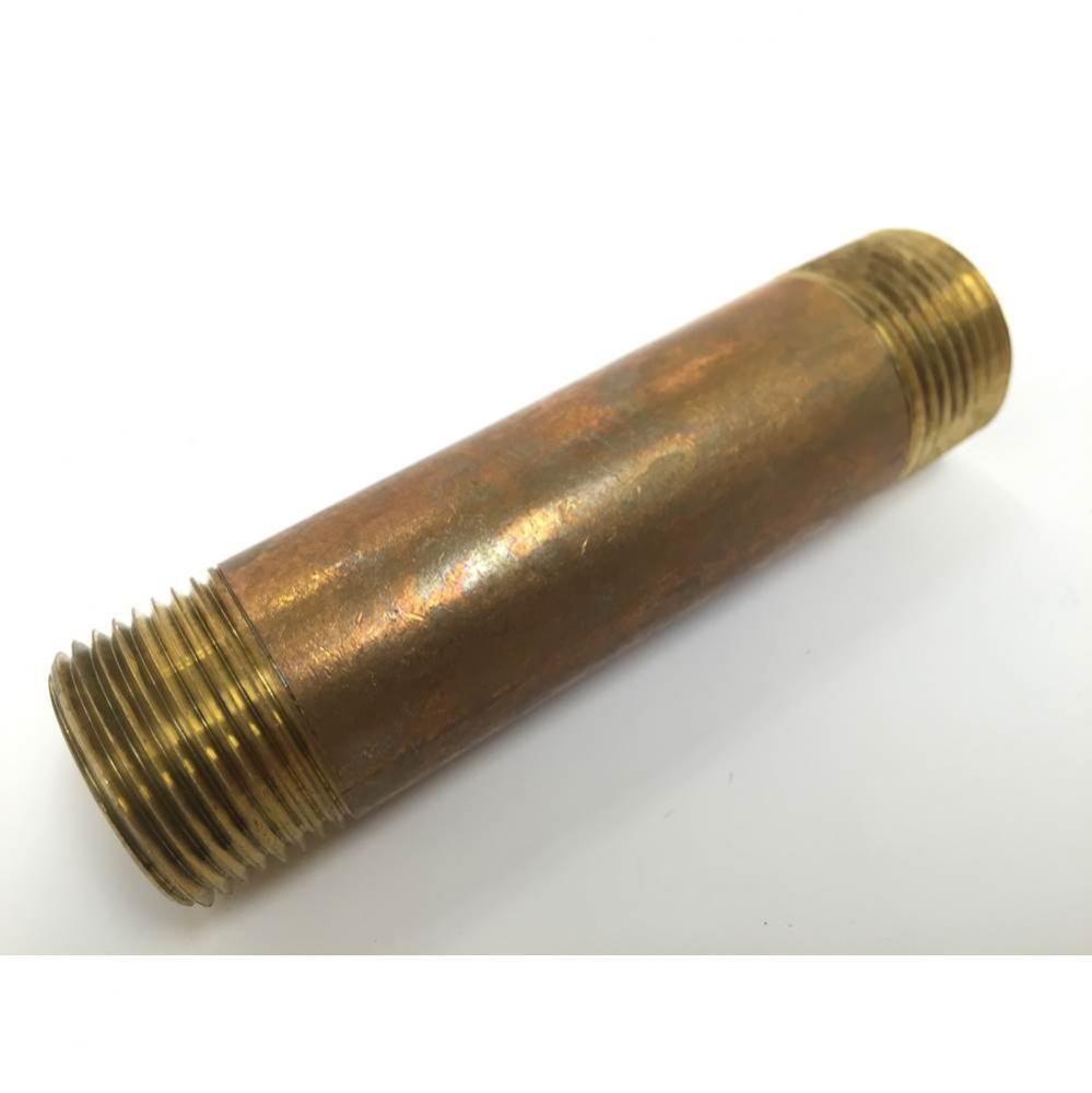 Pipe Nipple Red Brass 3/4 X 4 Nl 1/Bg