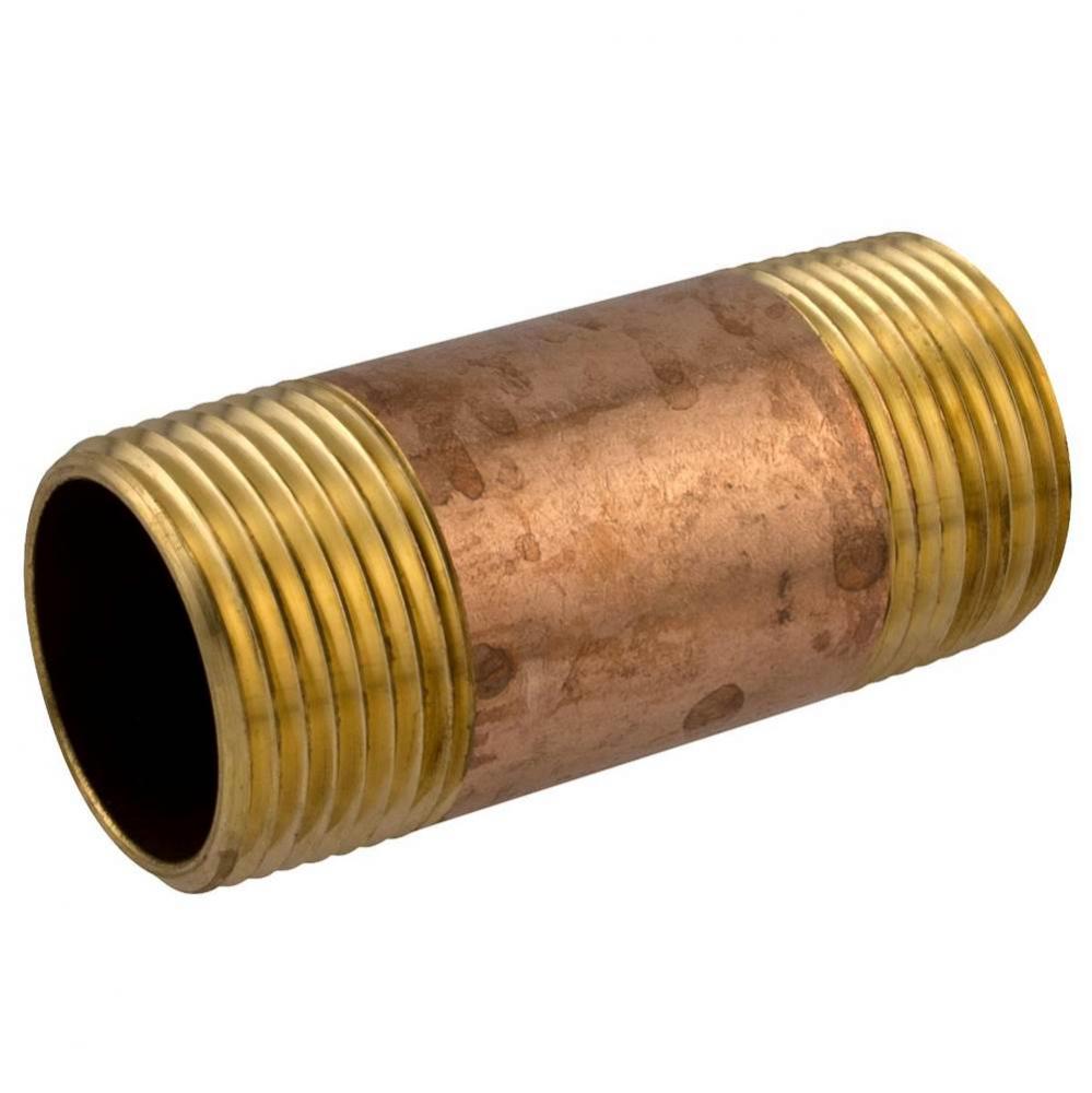 17700338 - PIPE NIPPLE RED BRASS 1 MIP X 4 LONG NL 1/BG