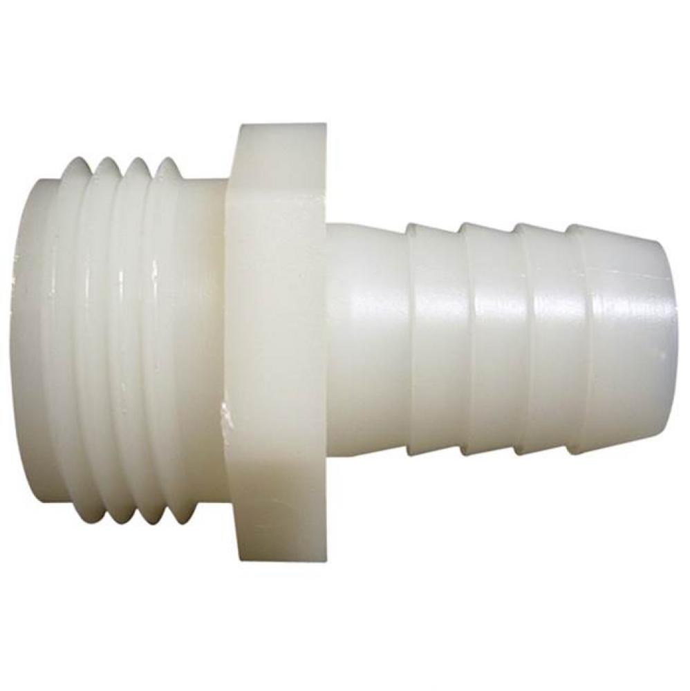 17100549 - ADAPTER PLASTIC 3/4 MHT X 5/8 BARB