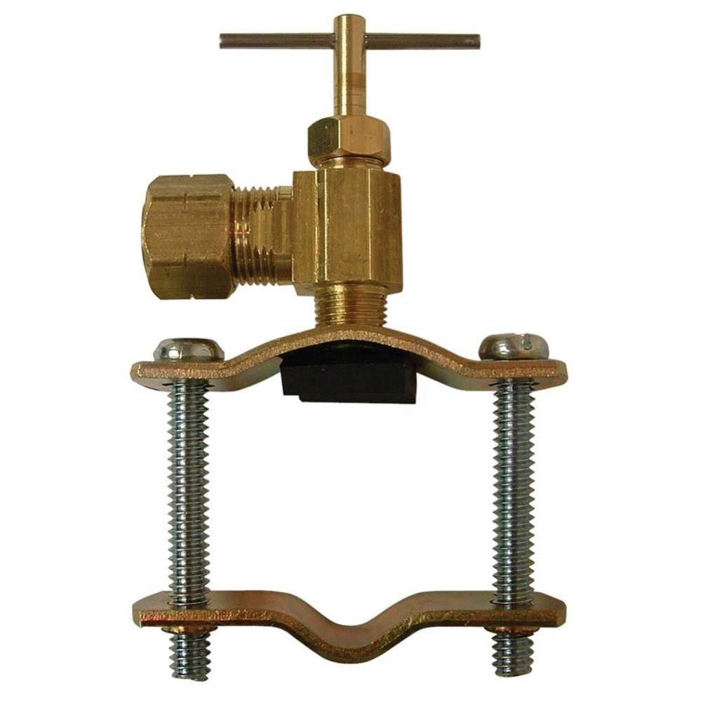 17005050 - SELF-TAPPING SADDLE VALVE ANDER-LINE 1/4 OD BRS NL 1/BG