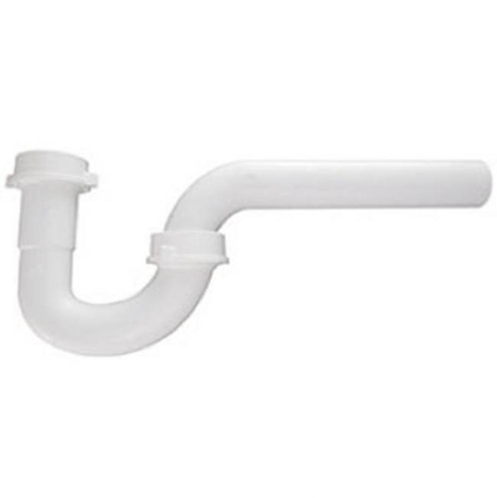 P-Trap White 1-1/2 L/ Adapter 1/Bg