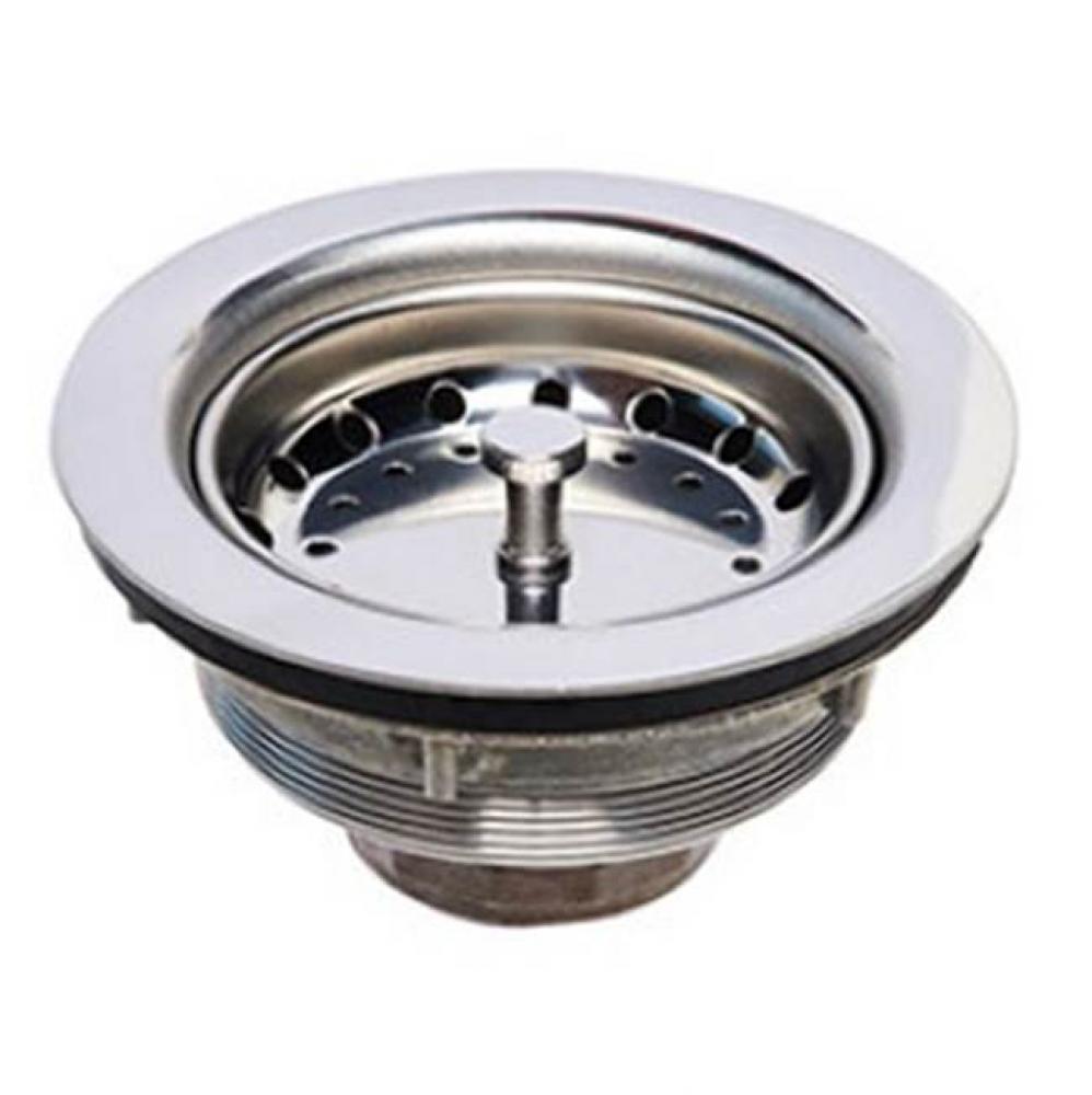 Big Boy Back Nut Sink Strainer, Zinc Nuts, Chrome 1/Bx