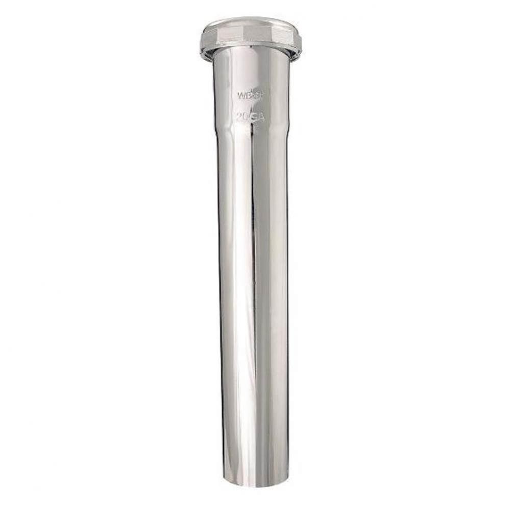 Extension Slip Joint 1 1/2 X 8 Chrome 22Ga