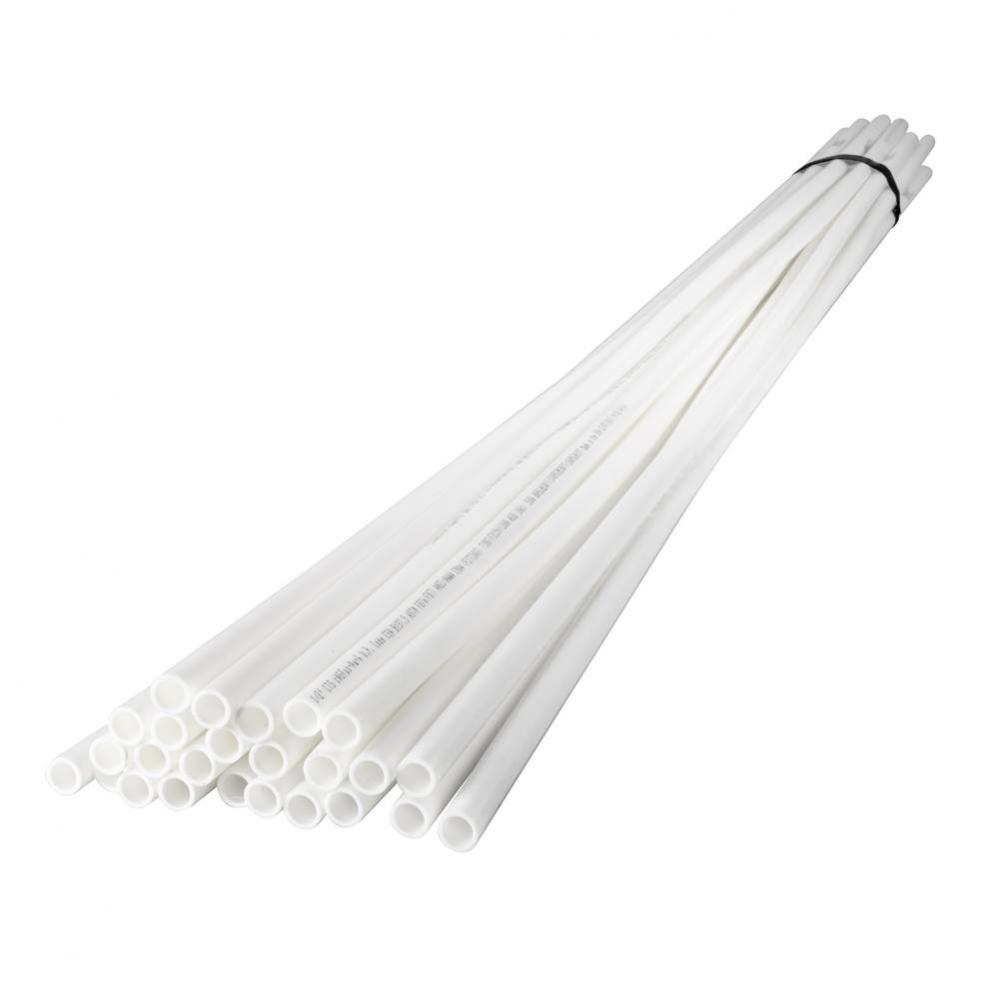 PEX TUBE 2 WHITE 20 FOOT LENGTHS 5/BG