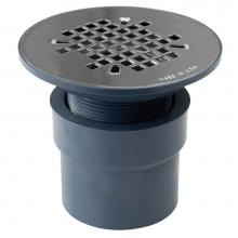 Sioux Chief 820-27P - Drain Shower On Grade Ss Strainer Snap Rnd