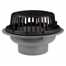 Sioux Chief 868-528B - Roof Drain 15Dia 8Nh - Poly Dome