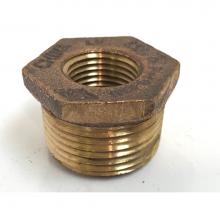 Sioux Chief 931-15302001 - 0124272 - Hex Bushing Cast Brass 3/4 Mip X 1/2 Fip 1/Bg