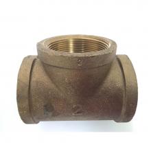 Sioux Chief 931-206001 - 0122329 - Tee Cast Brass 1-1/2 Fip X 1-1/2 Fip X 1-1/2 Fip 1/Bg