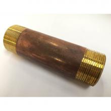 Sioux Chief 935-70601 - Pipe Nipple Red Brass 2 X 6 Nl 1/Bg