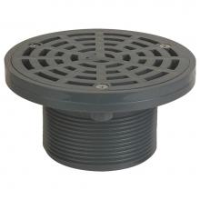 Sioux Chief 842-2LP - Adj Floor Drain 2 Abs Mip W/Abs Str Rnd L/A