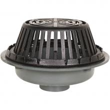 Sioux Chief 868-1508 - 8 In Nh Ci Roof Drain W/ Ci Dome