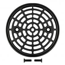 Sioux Chief 821-2SMRPK2 - Thin Strainer And Ring Cast Matte Blk Finish 4.5 Rnd