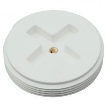 Sioux Chief 878-40PK - 4In Plug Pp White Cs W/Brass Ins