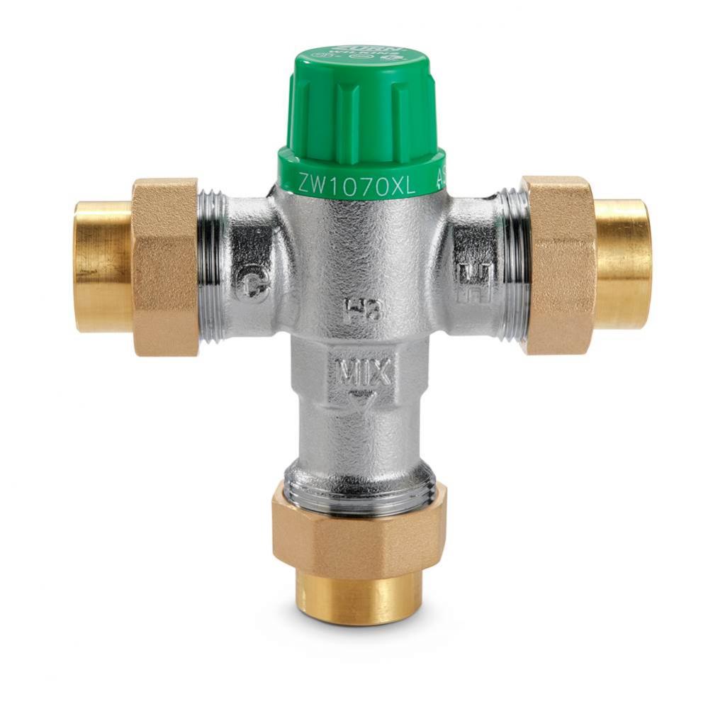 1/2&apos;&apos; ZW1070XLC Aqua-Gard&#xae; Thermostatic Mixing Valve