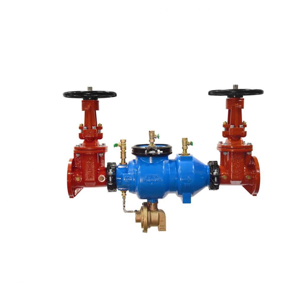 3&apos;&apos; 375A Reduced Pressure Principle Backflow Preventer With OsAndY Gate Valves