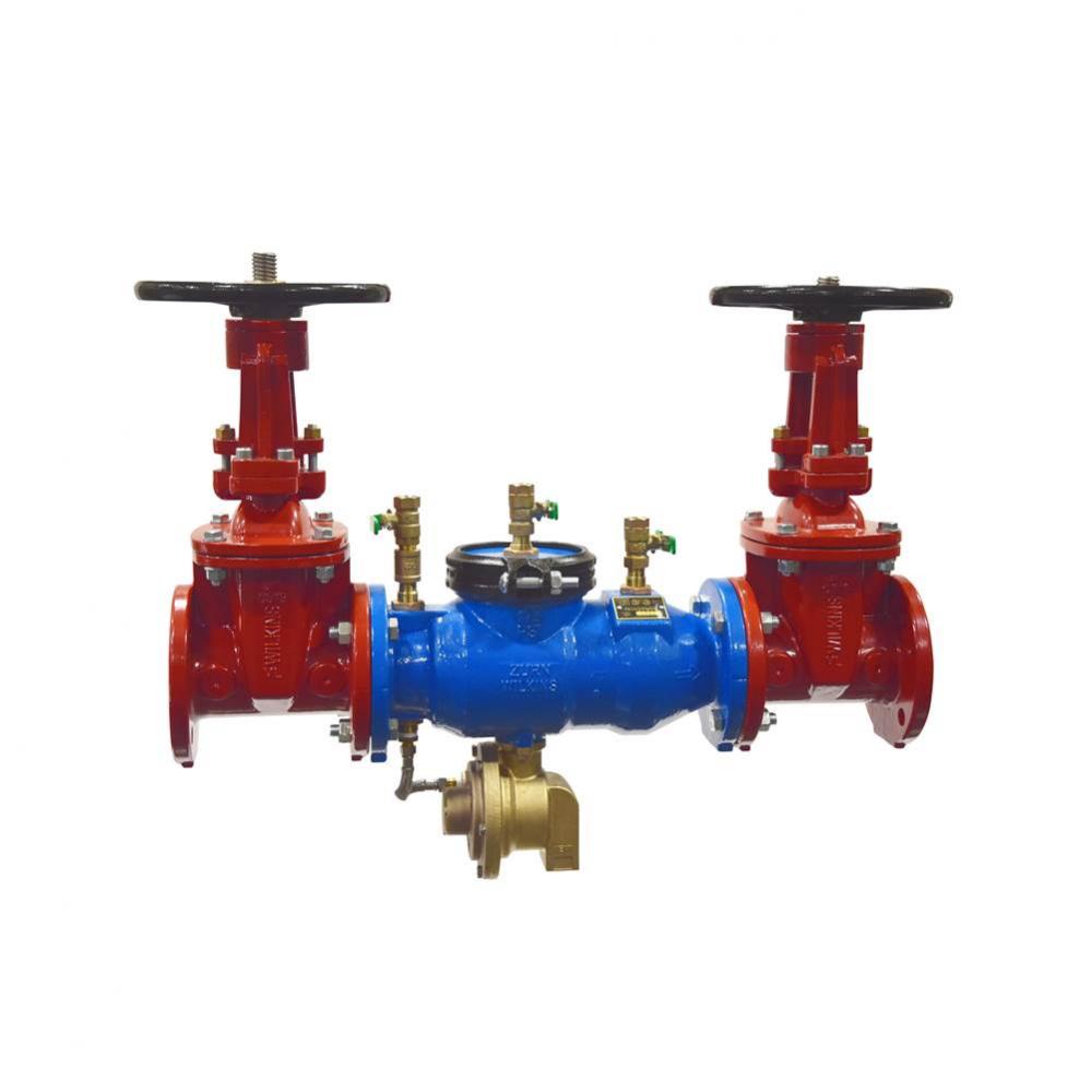 3&apos;&apos; 375 Reduced Pressure Principle Backflow Preventer With OsAndY Gate Valves