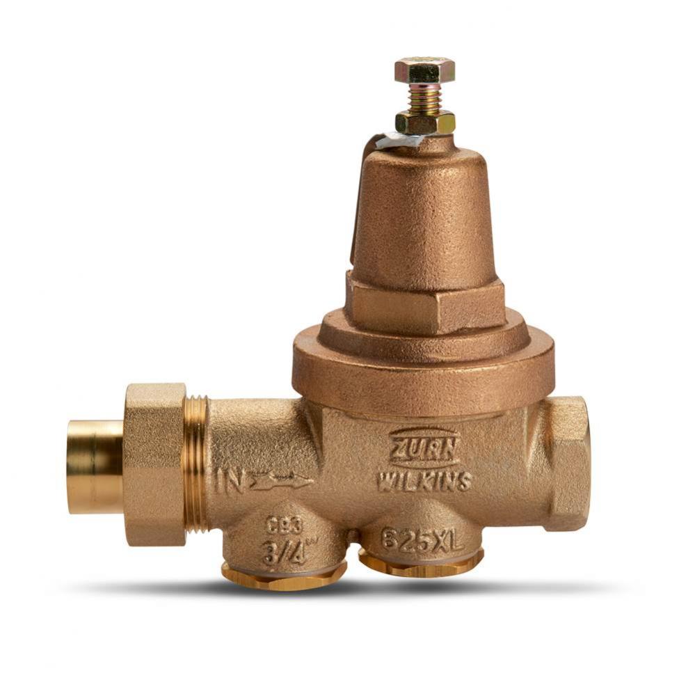 3/4&apos;&apos; Competitor Replacement Pressure Reducing Valve - 50 PSI, Copper Sweat Union