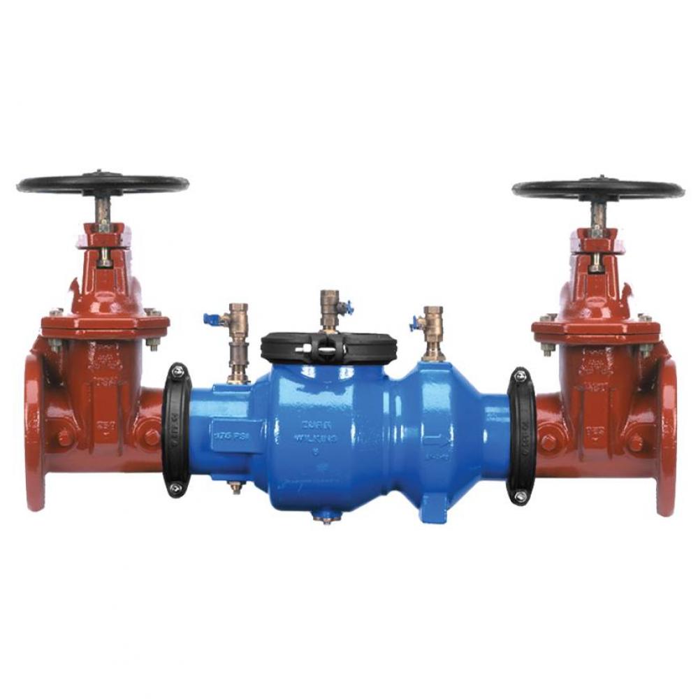 8&apos;&apos; 350A Double Check Backflow Preventer With Flanged End OsAndY Gate Valves