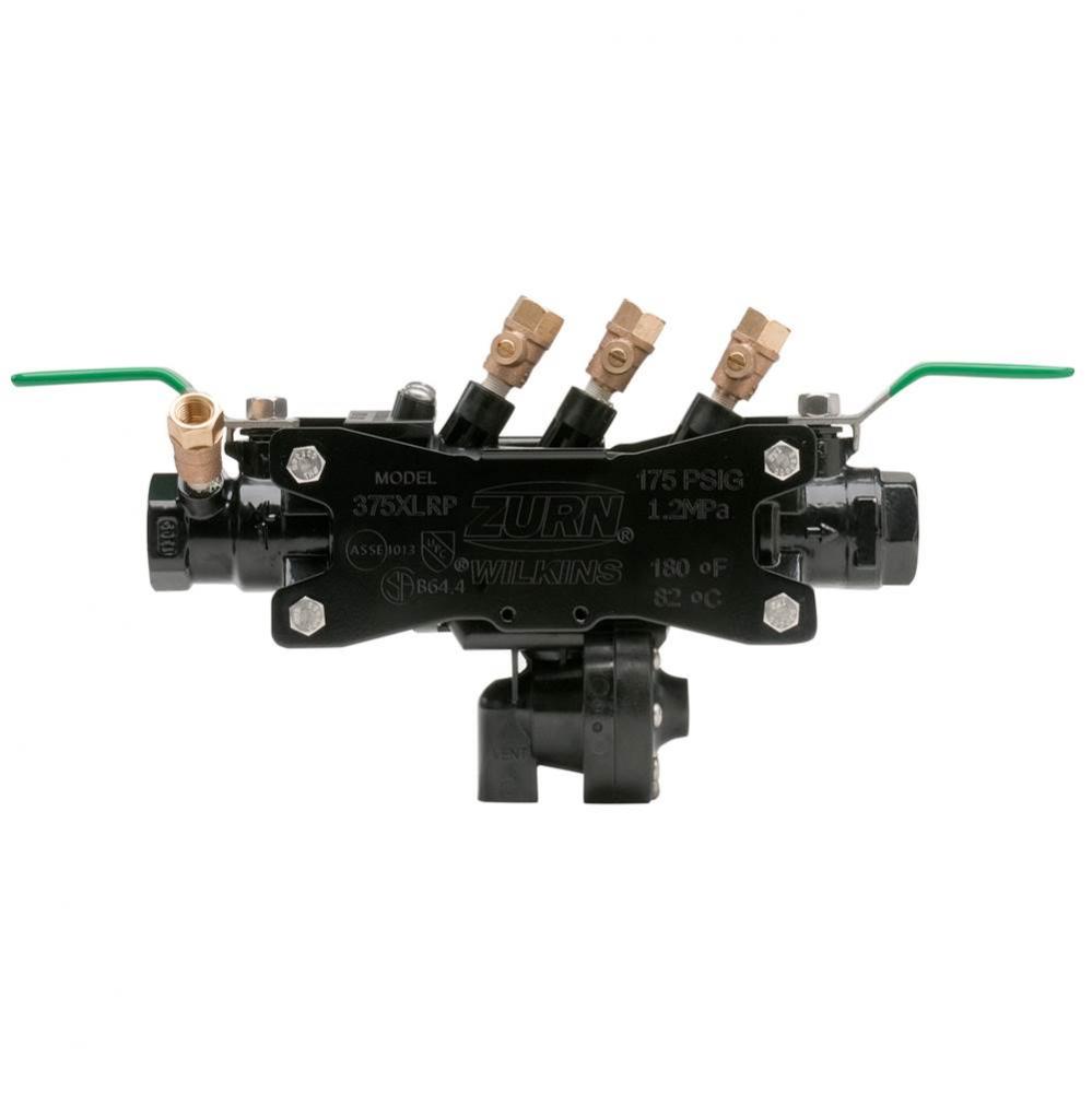 1-1/2&apos;&apos; 375XL Reduced Pressure Principle Backflow Preventer with black fusion epoxy coat