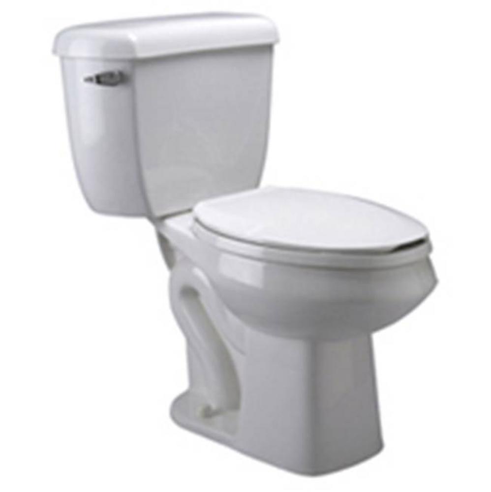 1-Piece Pressure-Assist Toilet Tank, 1.6 gpf, White Vitreous China