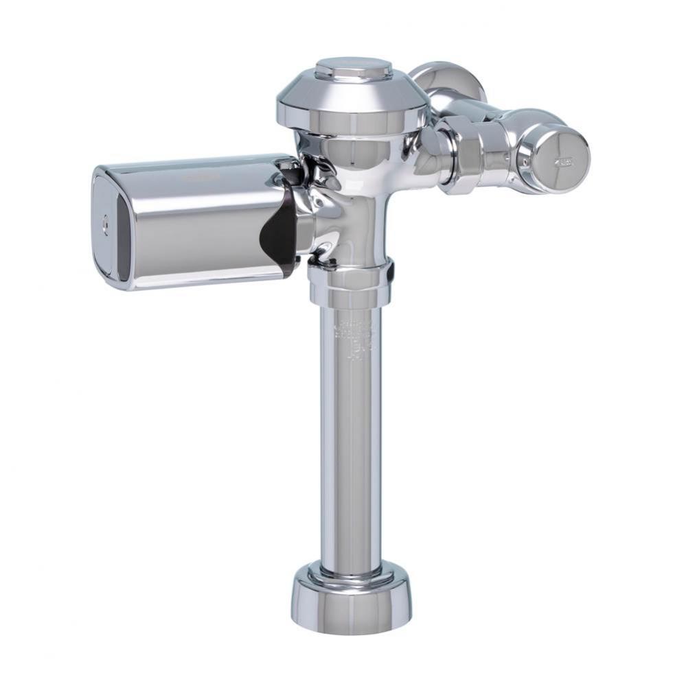 ZER6000PL-SM Exposed Diaphragm Sensor Water Closet Flush Valve with 1.28 gpf and Chrome Plated Met