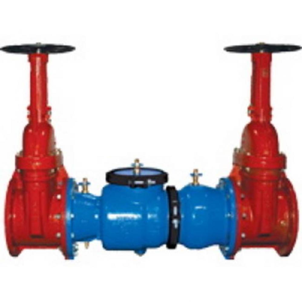 2-1/2&apos;&apos; 350A Double Check Backflow Preventer, with NRS Gates, FLG x FLG