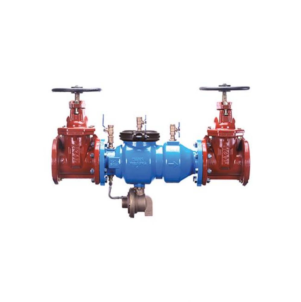 Reduced Pressure Principle Assy, Lead-Free, Composite Vessel, MNPT x MNPT, Less Ball Valves