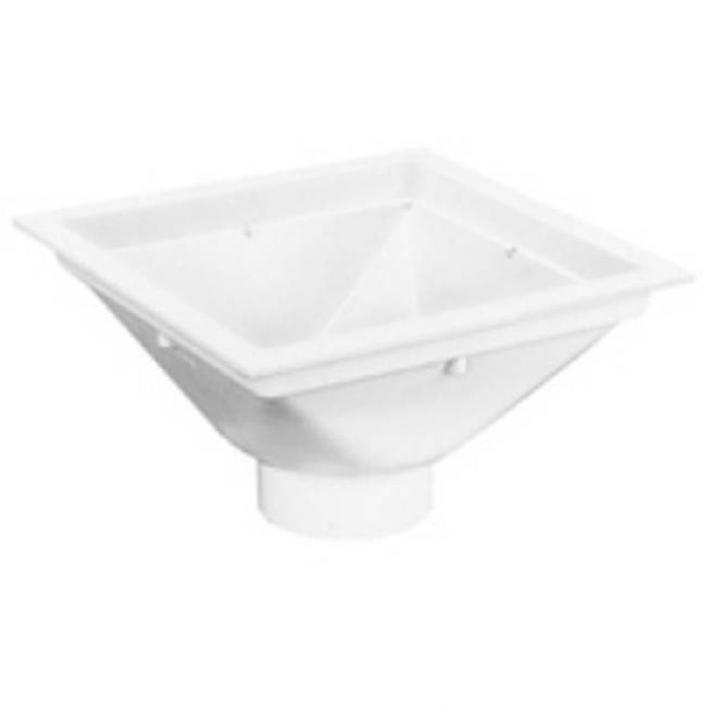 (K) FD2370 4&apos;&apos; PVC Floor Sink P.N. 581990036