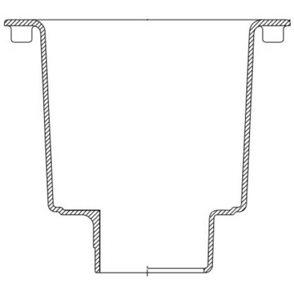 Z1901 12x12x8 Sump 3NL Floor Sink P.N. 227260261